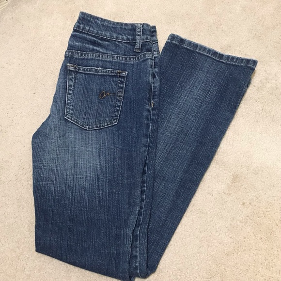 🔥EUC AMERICAN RAG PREMIUM DISTRESSED DENIM VERY CUTE BOOT CUT SEXY FIT WORN 1X - Picture 2 of 16